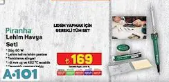 PİRANHA LEHİM HAVYA SETİ